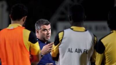 Al Ain has not named a new coach since the departure of manager Cosmin Olaroiu and the clock is ticking. Silvia Razgova / The National