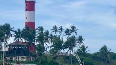 The Vizhinjam Lighthouse near Kovalam.