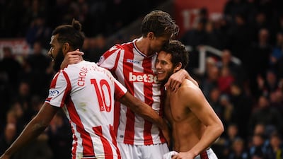 Huddersfield Town 1 Stoke City 2 Why? Form suggests Huddersfield should win this one, having won two and drawn one of their past four matches, while Stoke have lost three of their past four. But a comfortable win against West Bromwich Albion last time out offered signs of life from a Stoke side that doesn't want for talent. The sort of fixture between two lower-mid table sides that could go either way, but Stoke's better quality should shine through.Gareth Copley / Getty Images