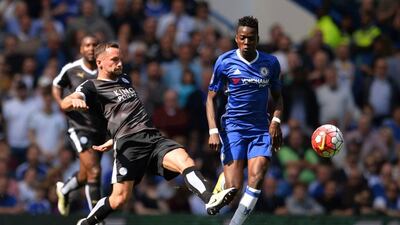 Danny Drinkwater had a successful season at Leicester City, helping his side to an unlikely Premier League title. He has been picked in England's provisional squad for the European Championships. Glyn Kirk / AFP