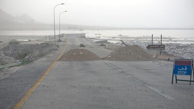 The east side of Sultan Qaboos Highway, on the eastern side of Mughsail Beach. Antony Hansen for The National