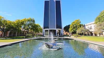 Best universities for Natural Sciences: 6. ETH Zurich - Swiss Federal Institute of Technology, 7. Caltech (pictured), 8. University of California, Berkeley, 9. Imperial College London, 10. Princeton University. Wikimedia Commons