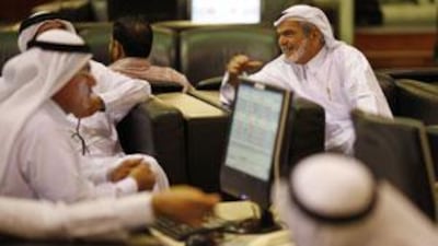 It was a good day for investors on the trading floor at the Dubai International Financial Market.