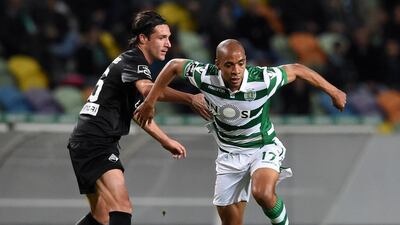 Sporting's Joao Mario. Francisco Leong / AFP