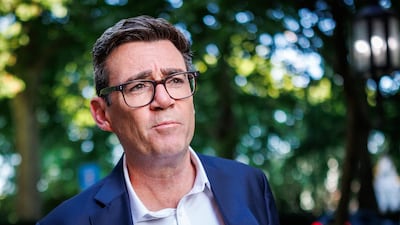 Andy Burnham promised to stay firm on Britain’s commitment to Nato. Getty Images
