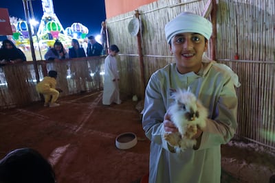 The Petting Zoo at Liwa Village. Victor Besa / The National