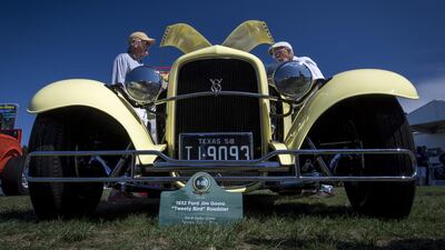A 1952 Ford Jim Govro Tweety Bird Roadster. Bloomberg