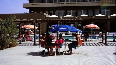 Hilton Al Ain taken at some point between 1973 and 1975. People came from across the emirate to stay there. Courtesy: Peter Alvis