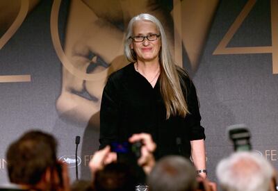 Filmmaker Jane Campion at Cannes in 2014. Getty Images