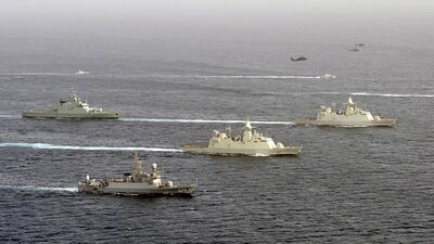 Gulf joint maritime exercise “Etihad 17” comes to conclusion. WAM