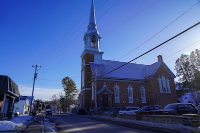 A church in the centre of La Malbaie. The village has long been a popular tourist destination for Americans. Willy Lowry / The National