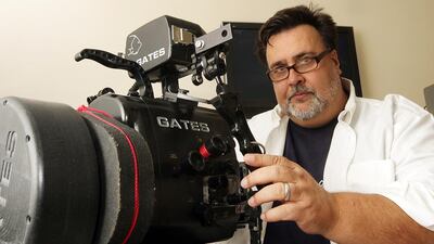 Jonathan Ali Khan, a local wildlife documentary filmmaker, set out to help improve the reputation of sharks in the region. Satish Kumar / The National