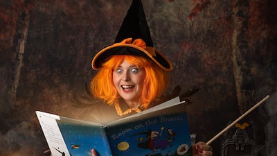Principal Lisa, dressed as the witch from the book 'Room on the Broom' will read children's stories at Mina's Kitchen.