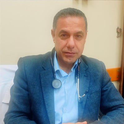 Kamal Adwan hospital director Dr Hussam Abu Safiya before his detention by Israel. MedGlobal