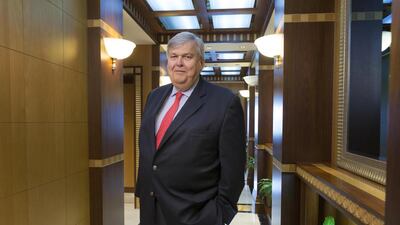 John Hinge, the chief executive of UASC, which is merging with the German shipper Hapag-Lloyd. Antonie Robertson / The National