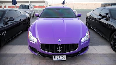 A Maserati Ghibli at the Autodrome. Antonie Robertson / The National