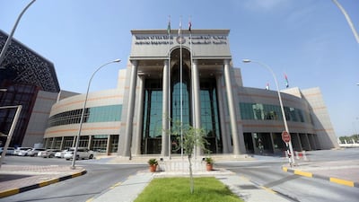 The Judicial Department building in Abu Dhabi. Sammy Dallal / The National