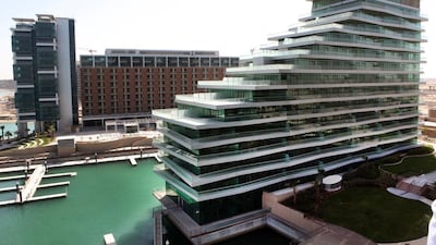 The Al Bandar development at Al Raha Beach. There have been no significant new developments delivered onto the market during the first half of the year. Ravindranath K / The National