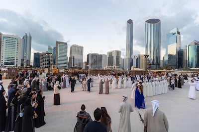 The Qasr Al Hosn Festival celebrates Emirati heritage at the historic Abu Dhabi site.CRuel Pableo for The National
