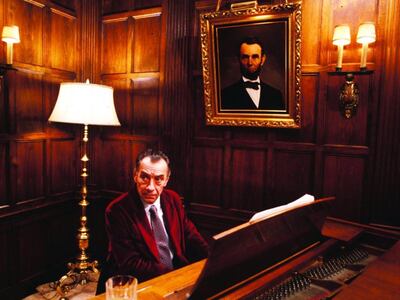 Philip Baker Hall in Secret Honour. Photo: Cinecom