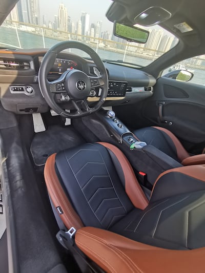 The cabin is small, but feels luxurious. Photo: Damien Reid