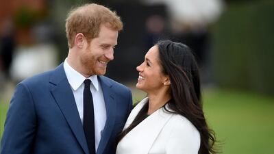 Britain's Prince Harry and Meghan Markle are expecting their first baby in the Spring of 2019. EPA