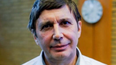 Nobel Prize-winner Sir Andre Geim. Greg Blatchford/Barcroft Images