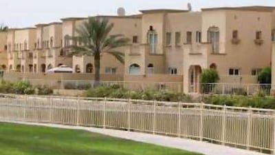 Two bedroom villas in The Meadows are priced between Dh200,000 and Dh280,000 a year.