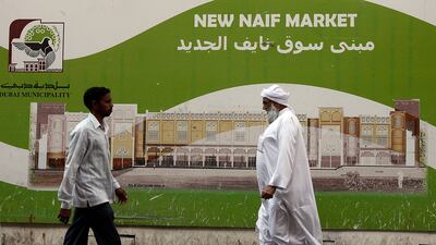 The number of serious crimes in the Naif area has dropped considerably. Pawan Singh / The National