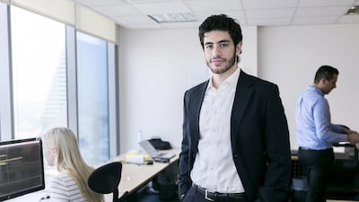 Talal Bayaa, co-founder of the Dubai medical insurance technology company Bayzat, says regulating health insurance in the Northern Emirates seems inevitable. Reem Mohammed / The National