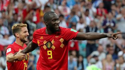 Romelu Lukaku had a lot to smile about as he scored twice in Belgium's 3-0 win over Panama. Marcos Brindicci / Reuters