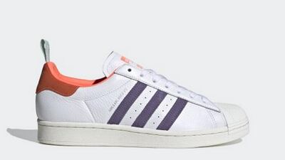 Superstar trainer, Dh475, Adidas. Courtesy Adidas