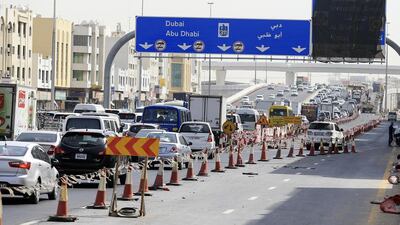 Readers says Dubai can be part of the solution to Sharjah’s traffic woes. Sarah Dea / The National