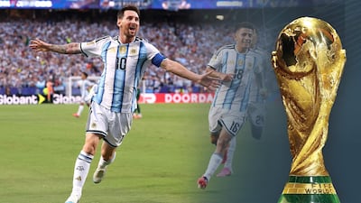 Argentina's Lionel Messi scored a hat-trick against Algeria, equalling Miroslav Klose's 16 World Cup goals