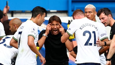 Antonio Conte has left Tottenham by 'mutual agreement.' EPA