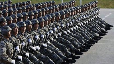 Just like a single soldier failing to march in time would upset the whole platoon behind him, payment delays by a single company to a supplier affect the entire supply chain right down to the smallest vendor. Joe Chan / Reuters