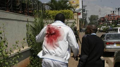 A Nairobi hospital was so overwhelmed with the number of wounded being brought in hours after the attack, they had to divert them to a second facility. Sayyid Azim / AP Photo