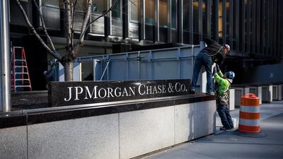 JPMorgan headquarters in New York. The bank's quarterly results have disappointed. Bloomberg