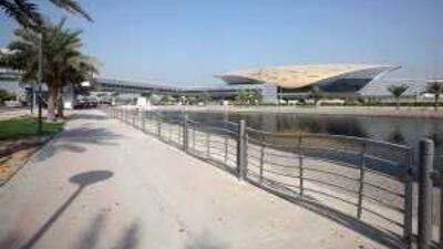 The Mall of the Emirates station on Sheikh Zayed Road is one of 10 Dubai Metro stations scheduled to open on Wednedsay.