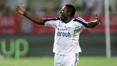 Asamoah Gyan is away on international duty with Ghana.