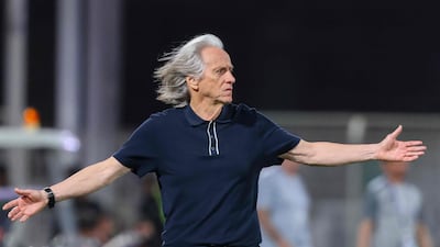Al Nassr coach Jorge Jesus. AFP