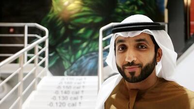 CrossFit junkie Mohammed Al Tamimi had planned for a healthy-concept cafe when he set up MProve Fitness. Christopher Pike / The National