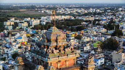 Tiruchirappalli in Tamil Nadu is among the new additions, along with Kannur in Kerala and Chandigarh. Jeremy Woodhouse / Blend Images