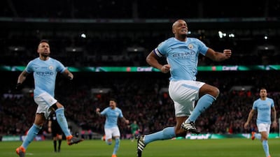 Centre-back: Vincent Kompany (Manchester City) – Dominant defensively and deserved his goal in the Carabao Cup final against Arsenal. A true captain’s display. Carl Recine / Reuters