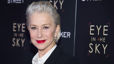 Helen Mirren recently left not only the stage mid-show, but also the building, while she briefly remonstrated with some impromptu drummers out in the street. Charles Sykes / Invision / AP Photo
