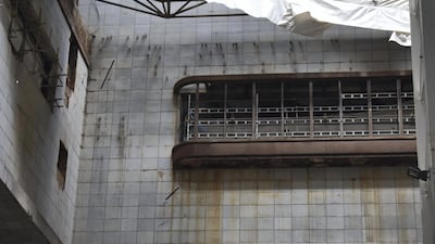 The power station has two turbine halls that will be converted into retail spaces. Shafi Musaddique / The National