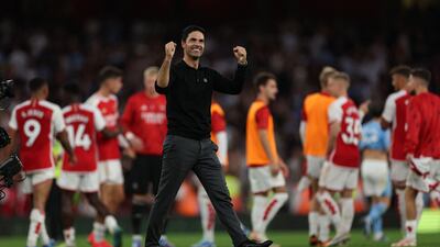 Mikel Arteta takes his Arsenal side to Chelsea on Saturday evening aiming to keep their momentum going. AFP