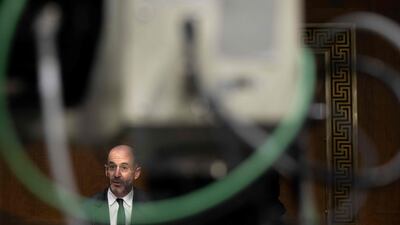 Robert Malley, the Biden administration's special envoy for Iran, testifies about the Joint Comprehensive Plan of Action (JCPOA) during a hearing on Capitol Hill in May. AFP