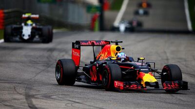 Daniel Ricciardo of Red Bull on track during the Formula One Italian Grand Prix. Dan Istitene / Getty Images