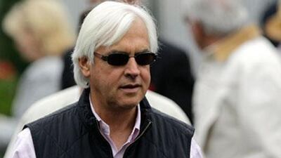 Sheikh Mohammed bin Rashid, Vice President of the UAE and Ruler of Dubai, was instrumental in making sure trainer Bob Baffert, above in a file photo, received the immediate attention he needed after suffering a heart attack Monday morning. Baffert had three stints placed in his heart and was resting comfortably in intensive care.